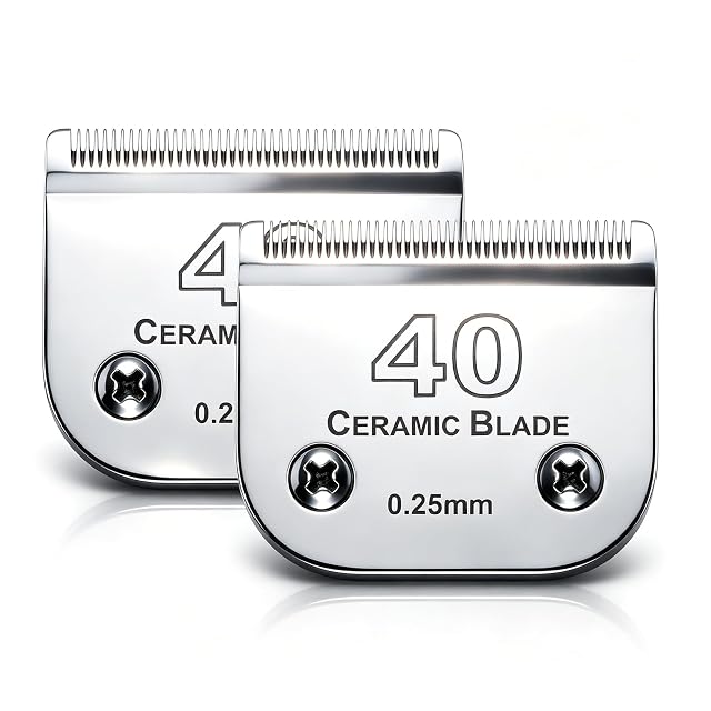 Cuchillas de recambio de cerámica Cosyonall talla 40 para cortapelos