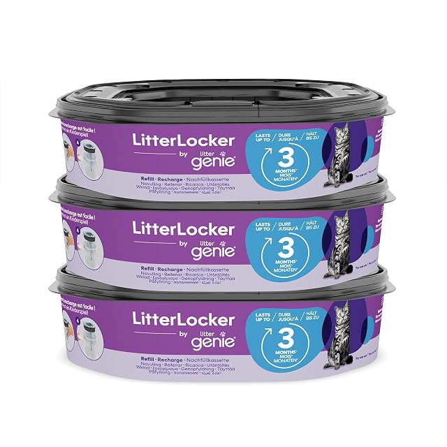 Casetes de recambio Litter Genie LitterLocker XL, pack de tres