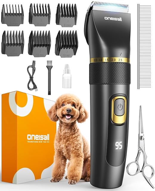 Cortapelos silencioso oneisall Pro Upgrade para perros