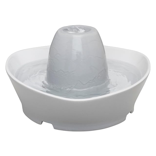 Fuente de cerámica para mascotas PetSafe Drinkwell Streamside