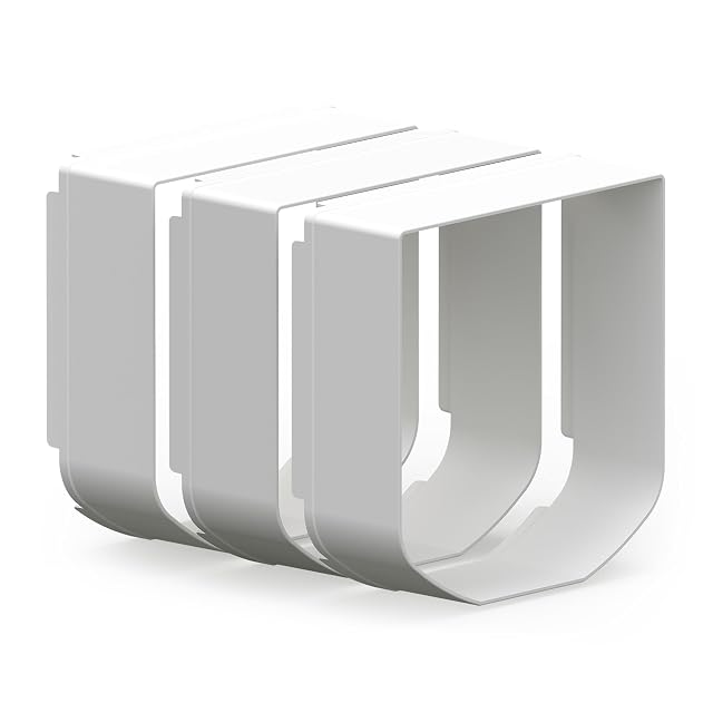 Extensores de túnel SureFlap en blanco, pack de tres