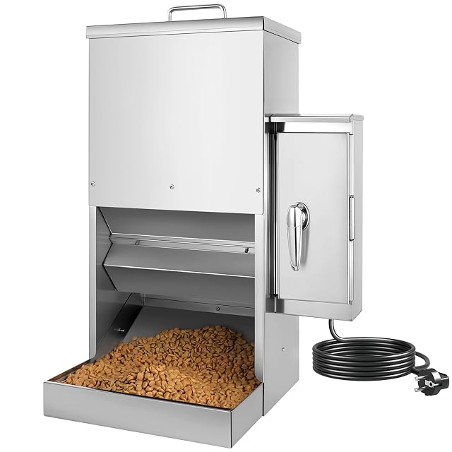 Comedero automático de acero inoxidable TinorPhrix DF002 de 16 L para perros