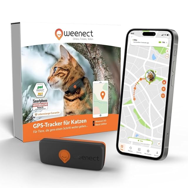 Localizador GPS Weenect XS para gatos